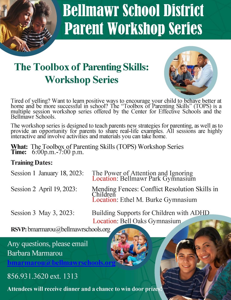 Parent Workshop Dates