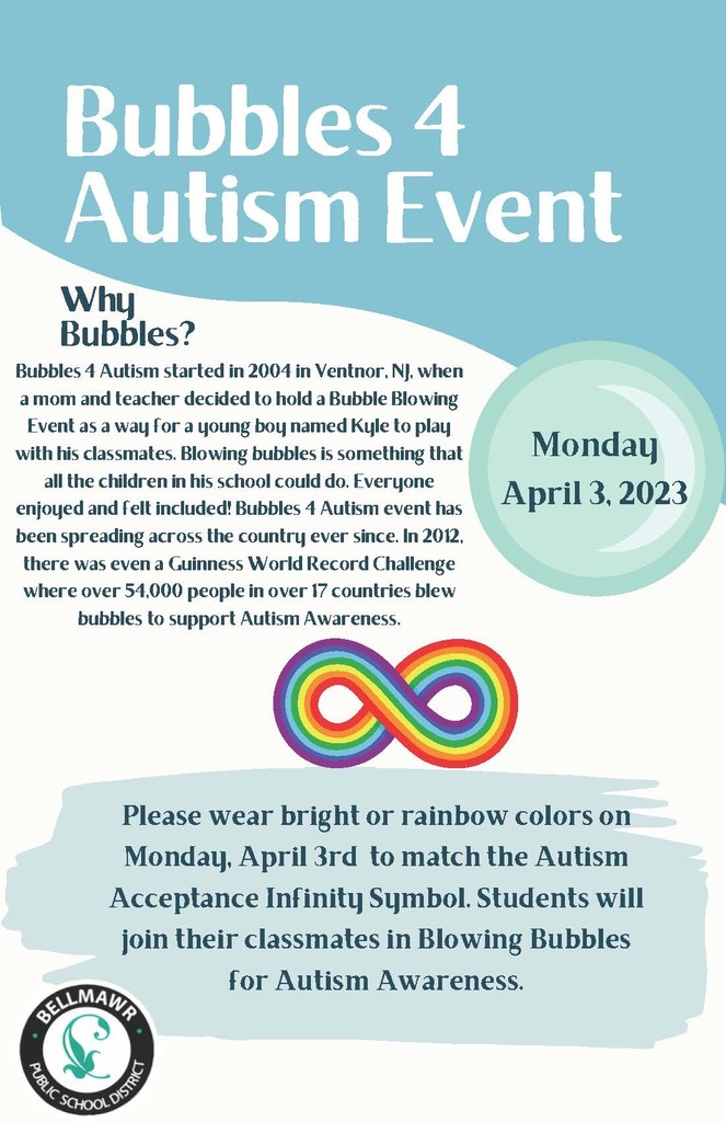 Bubbles for Autism